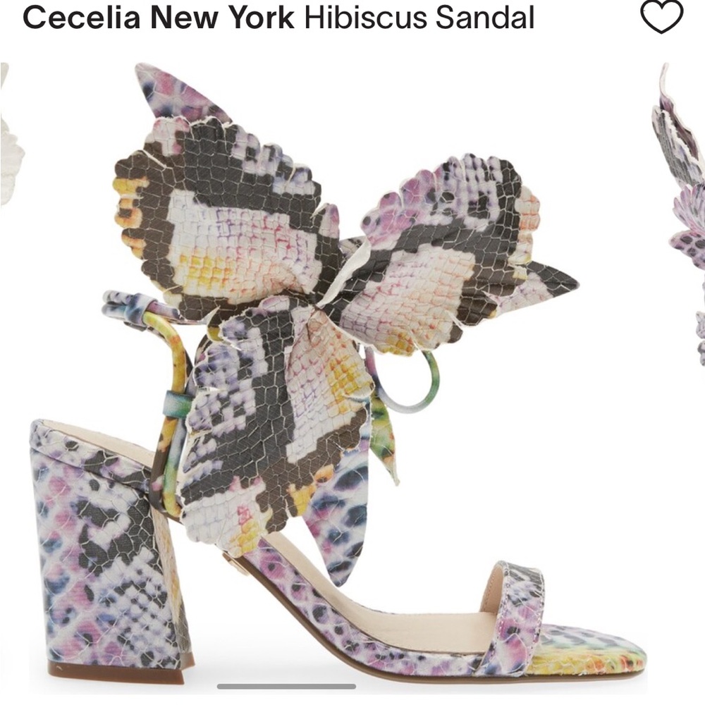 Cecilia Multicolor Snakeskin Women's Sandals